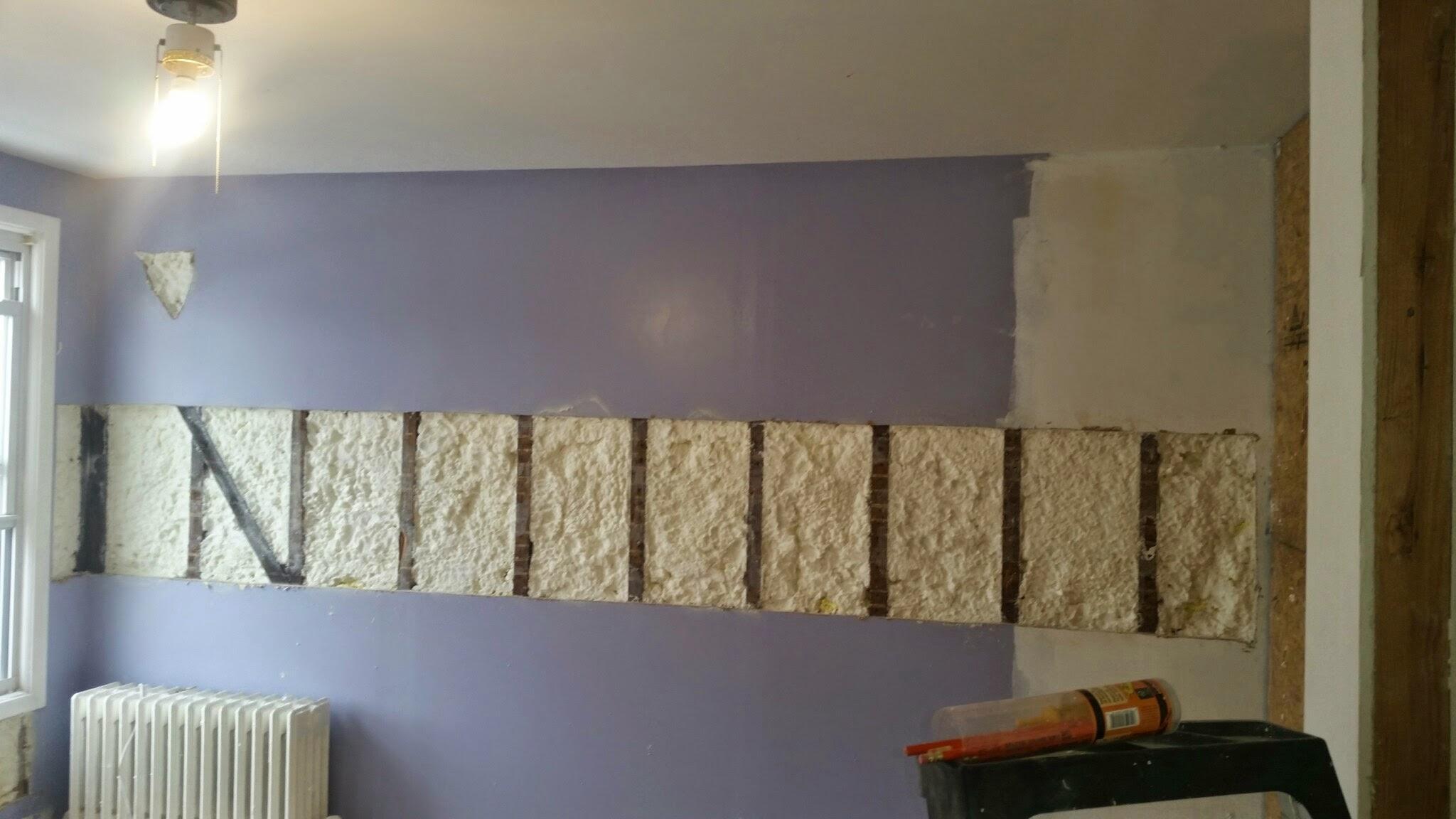 Exterior Wall Retrofit - Spray Foam Insulation - Glendale, NY 11385